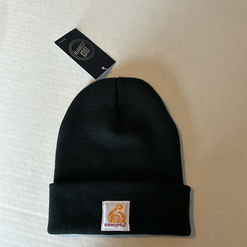 80eighty turbo black beanie